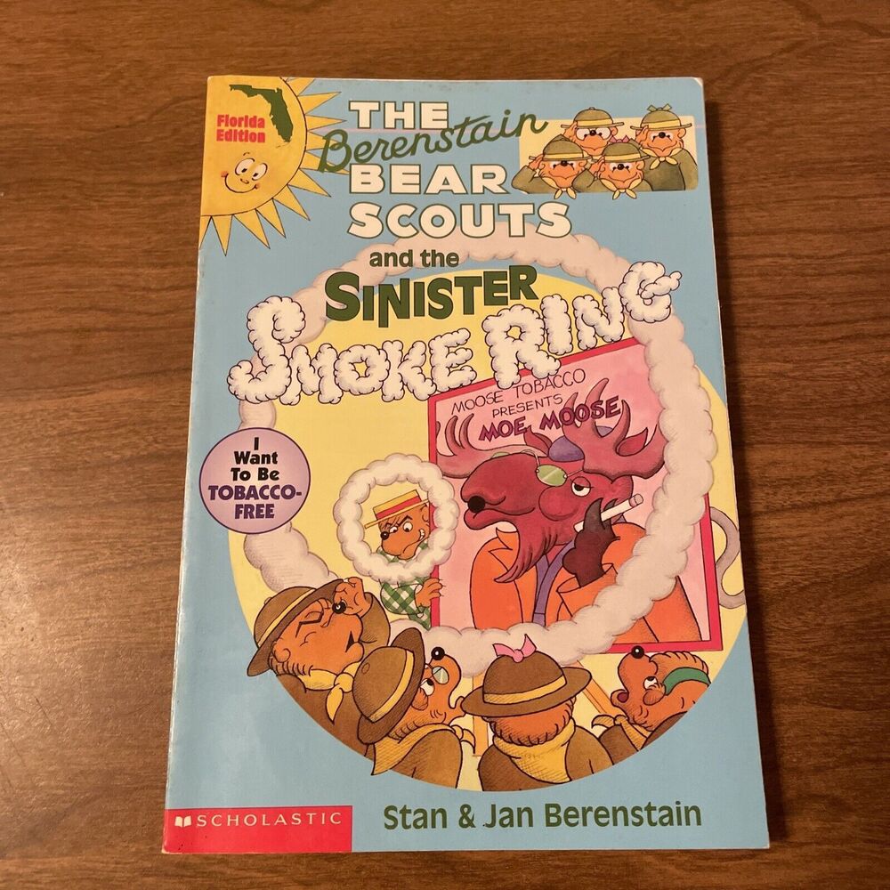 The Berenstain Bear Scouts and the Sinister Smoke Ring 1997 Florida Edition